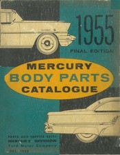 1955 Mercury Body Parts Book 1955 Mercury Body Parts Book