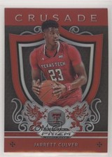 2019-20 Panini Prizm Draft Picks Crusade Red Prizm Jarrett Culver #83 0t1