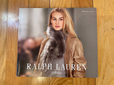 Vintage Ralph Lauren Collection Catalog Pre-Fall 2014