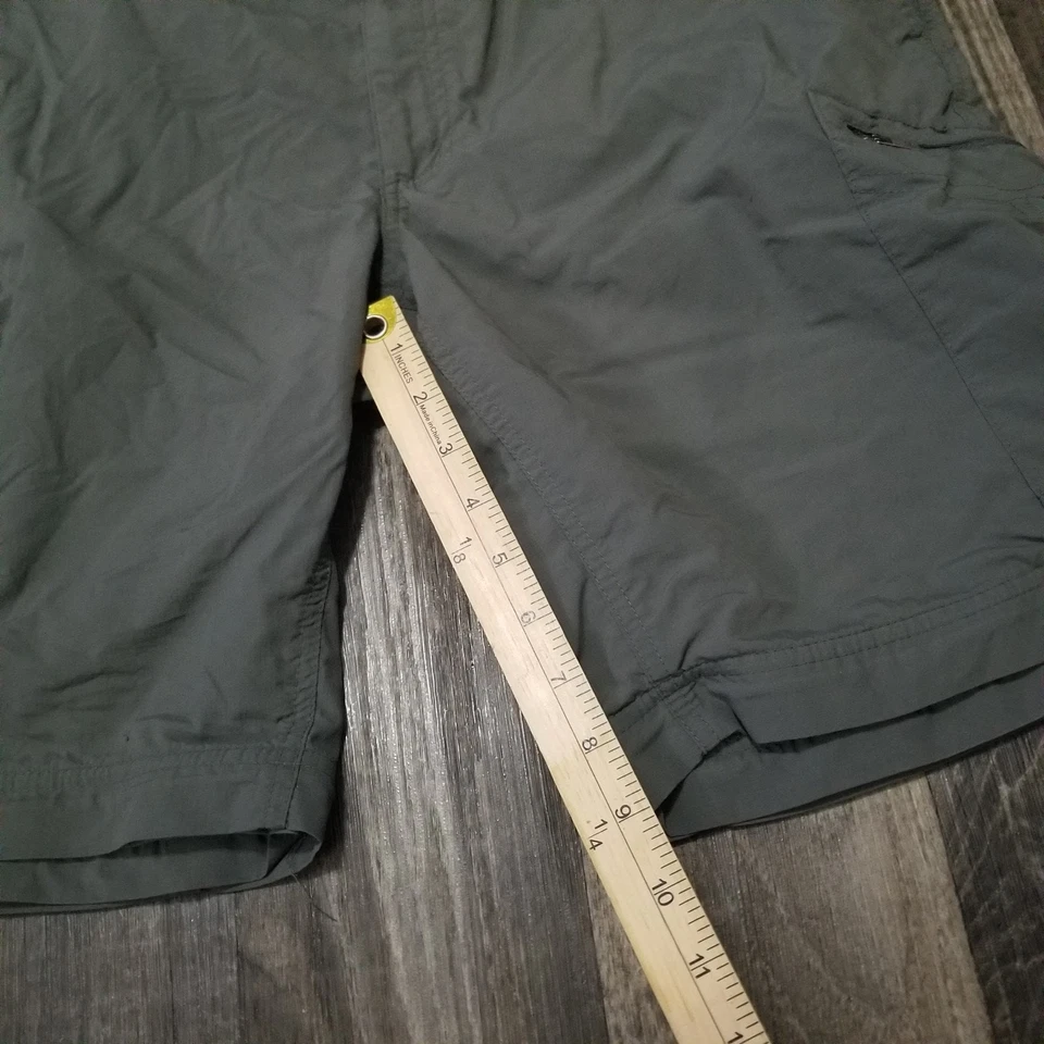Pantalones Cortos Columbia PFG Para Hombres 36x30 Multi Bolsillo Carga Verde Pesca Deportes al Aire Libre Foto 3 de 4