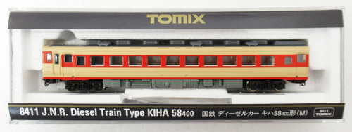 Maqueta tren escala N JR Diesel Car Kiha 58-400 tipo M 8411 | Condition: Used