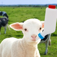 Lamb Milk Bottle with Scale Sheep Nursing Bottle for Nursing Equipment