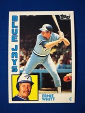 1984 TOPPS #506 ERNIE WHITT TORONTO BLUE JAYS NM-MT or BETTER 1985 ALL STAR