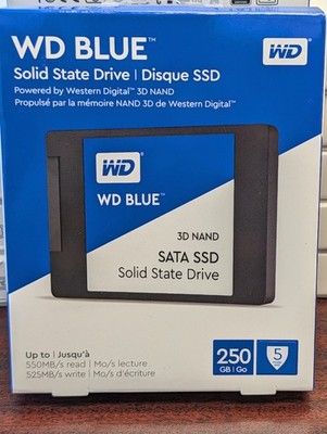 Lot of 17 NEW Western Digital 250GB WDS250G2B0A WD Blue 3D NAND