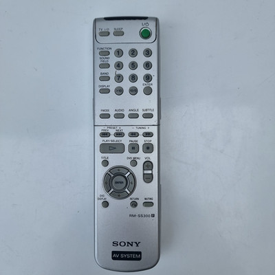 Sony RM-SS300 AV System Fernbedienung Original OEM DVD HiFi Receiver getestet