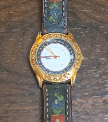 Glacier Express Swiss Watch Vintage St Moritz Zermatt