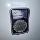 2025 (P) Silver Eagle with Eagle Privy NGC MS69 Purple Core