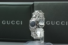 [Exc+5 w/ Box] Gucci Horsebit 6400L Silver Quartz Women's Watch From Japan #3211