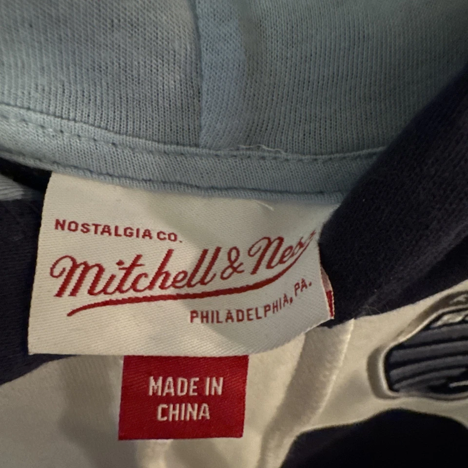 mitchell and ness authentic Kansas City Sporting Xl Hoodie NWT - Image 4 of 4