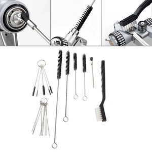 Airbrush pistolets de pulvérisation Buse de nettoyage outil de réparation Kit Aiguille et pinceau set pistolets à pulvérisation
