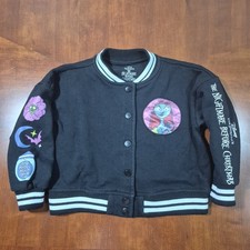 Disney Nightmare Before Christmas Sally Jacket XS 4-5 youth bomber fleece jacket