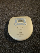 TESTED Panasonic SL-SX270 Silver Portable CD Player Anti-Shock Memory Discman
