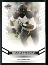 2013 Leaf Draft #64 Sheldon Richardson Missouri Tigers