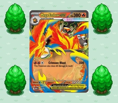 Pokemon - Mega Emboar ex - MEP035 - ME: Mega Evolution Promo - Holo