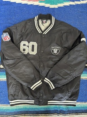 Las Vegas Raiders Jacket Mens 2XL Black NFL Football Primark Varsity 60