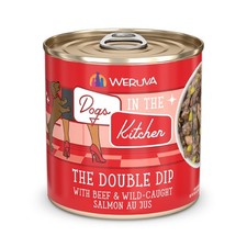 Weruva Dogs in The Kitchen Double Dip Beef Wild Salmon Au Jus Dog Food 10oz