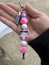 Handmade Beaded Bag Charm-Keychain-Purse Bling-Bag Swag-purse Jewelry
