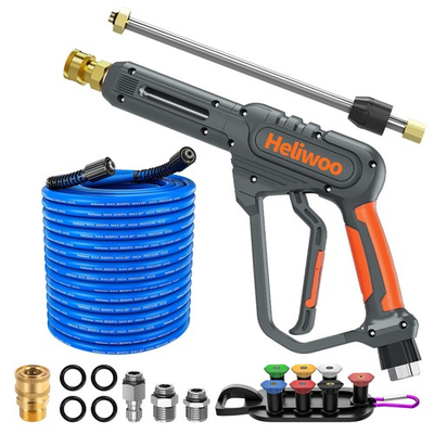 #ad Pressure Washer Gun and Hose 3600 PSI 50 FT Power Washer Hose Extension Wan... $93.19