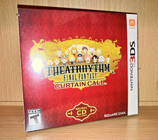 Theatrhythm Final Fantasy Curtain Call Nintendo 3DS LE w/ music CD