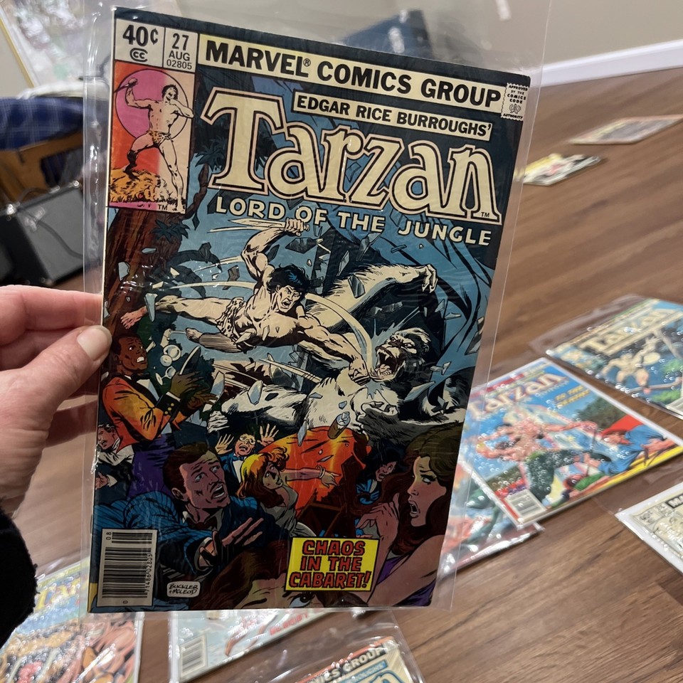 Marvel Comics Group Edgar Rice Burroughs Tarzan, Lord Of The Jungle 12 ...