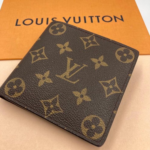 Louis Vuitton Marco Folding Wallet Monogram No Accessories 13