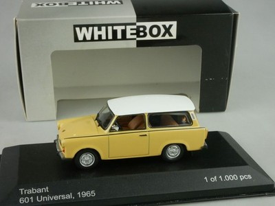 WhiteBox 1/43 Trabant 601 Universal 1965 beige/weiss WB083 1of1000 Box 134813