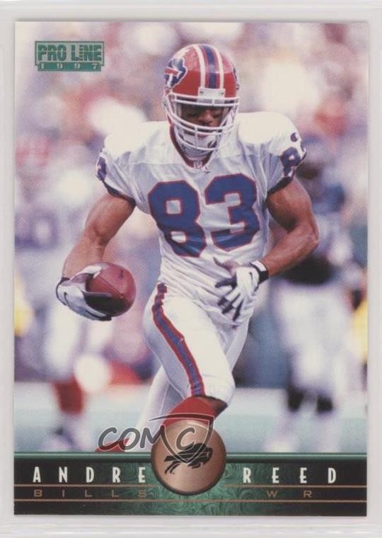 1997 Pro Line Andre Reed #31 HOF b5y
