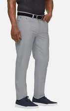 Greg Norman Men's Luxury Microfiber Ultimate 5-Pocket Pants, Gray, 30x30 NWOT
