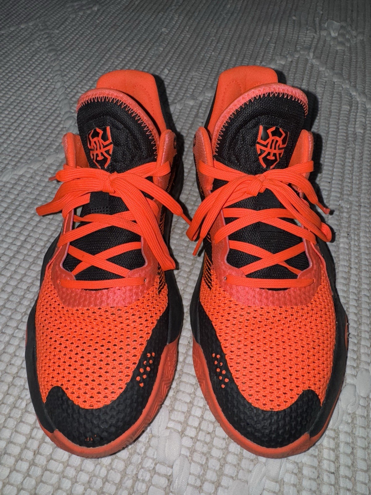 adidas Men's D.O.N. Issue #1 NBA ASG 2020 Orange Sneakers, Size 9.5