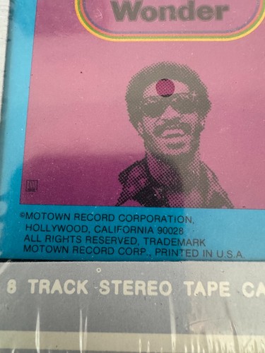 NEW Stevie Wonder SEALED 8 Track TAPES (2) Looking Back M-804-T2 Set Lot - Picture 2 of 7