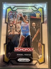 2024 Panini Prizm Monopoly WNBA #68 Angel Reese Rookie Card Chicago Sky