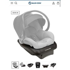 Maxi-Cosi Mico 30 Car Seat Base Rear Facing LATCH Fits Mico 30 and Mico Max 30