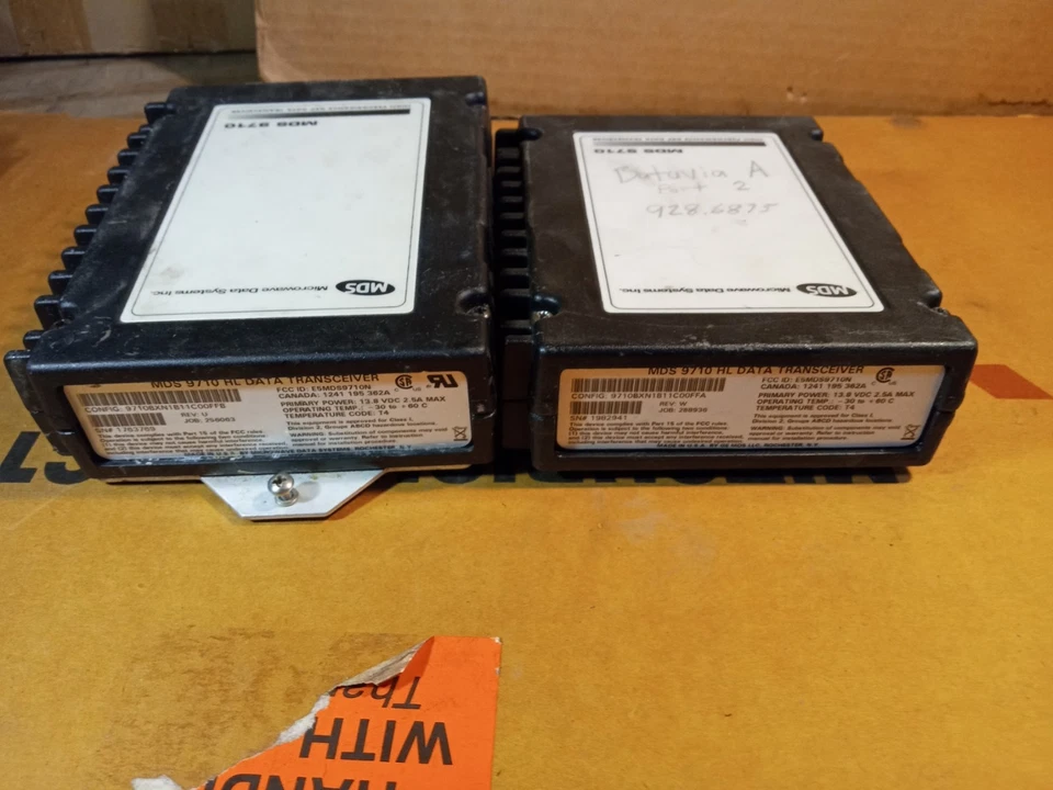 Lote de 2 radios transceptoras de datos MDS 9710 HL Foto 4 de 4