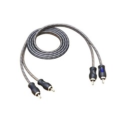 Oxygen Free Copper 3ft 2 Channel RCA Audio Cable Twisted Pair