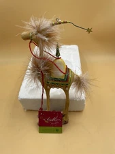 SMALL HAPPY HAROLD Christmas Krinkles Camel Ornament, Dept 56 Patience Brewster