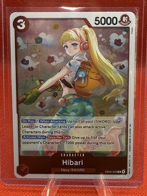 Hibari EB03-008 Extra Booster: One Piece Heroines Edition Foil