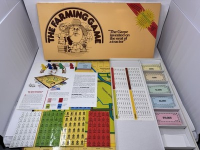 The Farming Game Vintage 1979 Board Game Weekend Farmer Complete