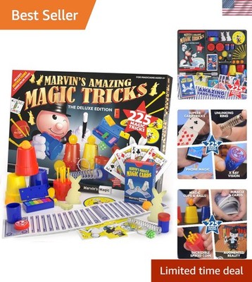 Marvin's Magic Box: 225 Easy Tricks for Young Magicians - Ages 6 and Up