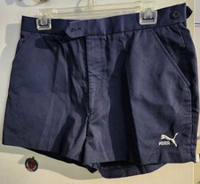 Vintage 80s/90s Puma Navy Blue Shorts