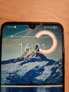 Huawei P30 lite 256GB Displayriss Wackelkontakt