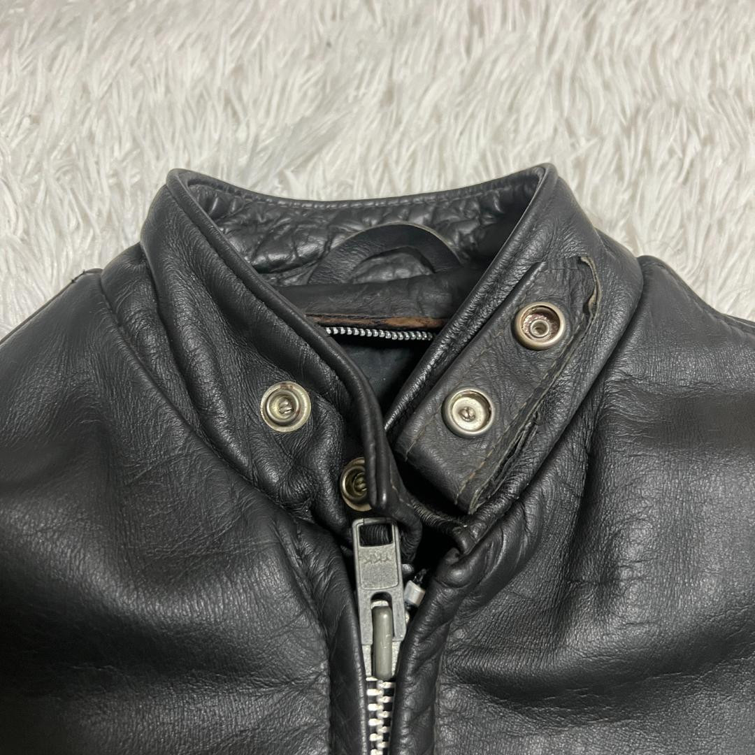 shot641シングルライダース(米国製34) Schott 641 Single Riders Leather 34 Made in USA | eBay