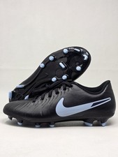 Nike Tiempo Legend 10 Club DV4344-003 Men's Size 5.5 Black Blue Nike Logo New