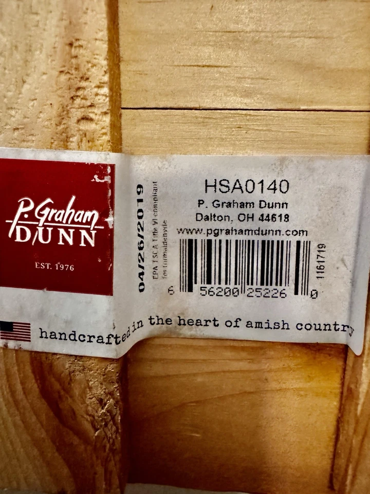 P. Graham Dunn “The Best is Yet to Come” Rustic 4.5” x 10”Wood Sign Made in USA - Image 2 of 4