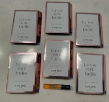 Lancome • La Vie Est Belle • L’eau de Parfum • Sample 1.2 ml • NEW • Lot Of 6