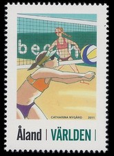 Aland 2011 Sport, Beach Volley, UNM / MNH