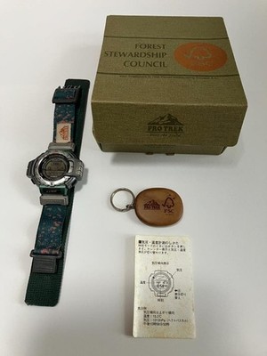 CASIO PRO TREK Kii PRT-40FSJ-3AT Quartz Used Watch