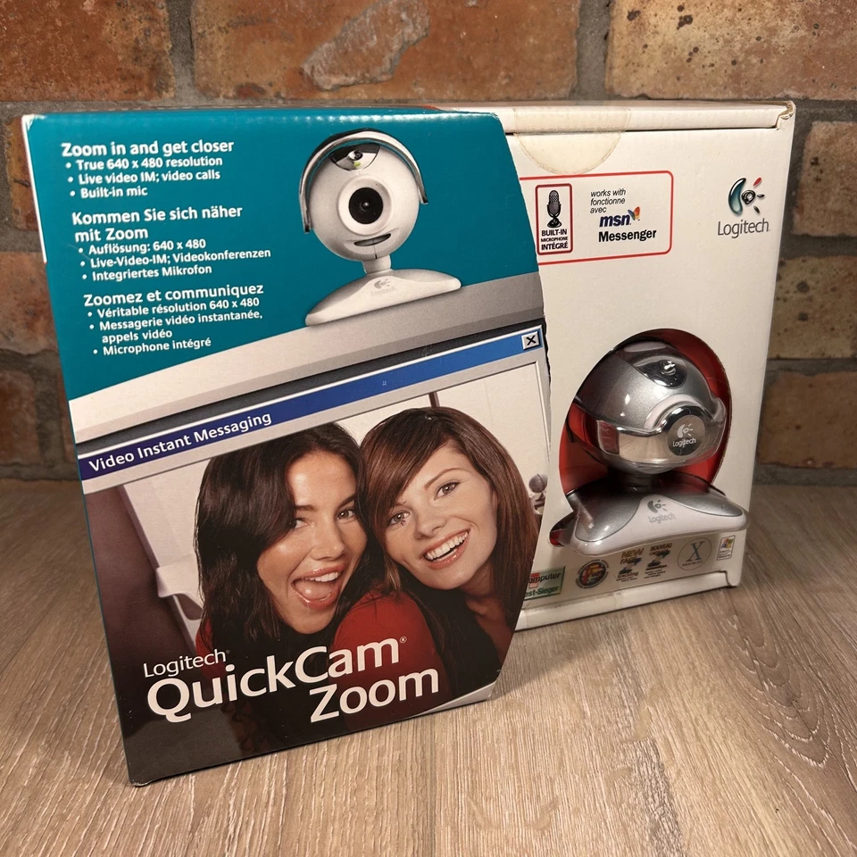Logitech Webcam QuickCam Zoom 961372-0914 Sealed - Image 2 of 4