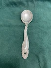 Decor by Gorham Sterling Silver individual Cream / Round Soup Spoons 6.5"