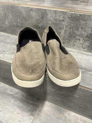 Drew Shoe Jump Comfort Gray Size 14 Wide 6E Slip On Sneaker Men 