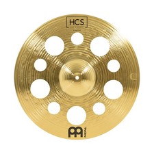 HCS 18" Trash Crash Becken mit Löchern für Schlagzeug — MADE IN 18", Messing